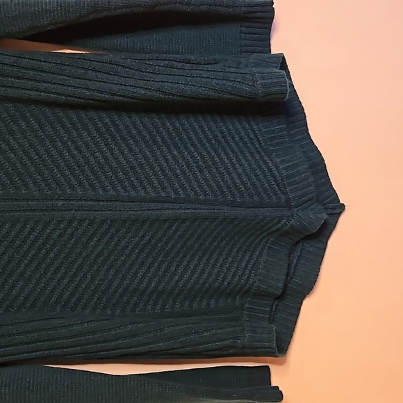 Ab studio teal sweater women's small - Picture 5 of 6